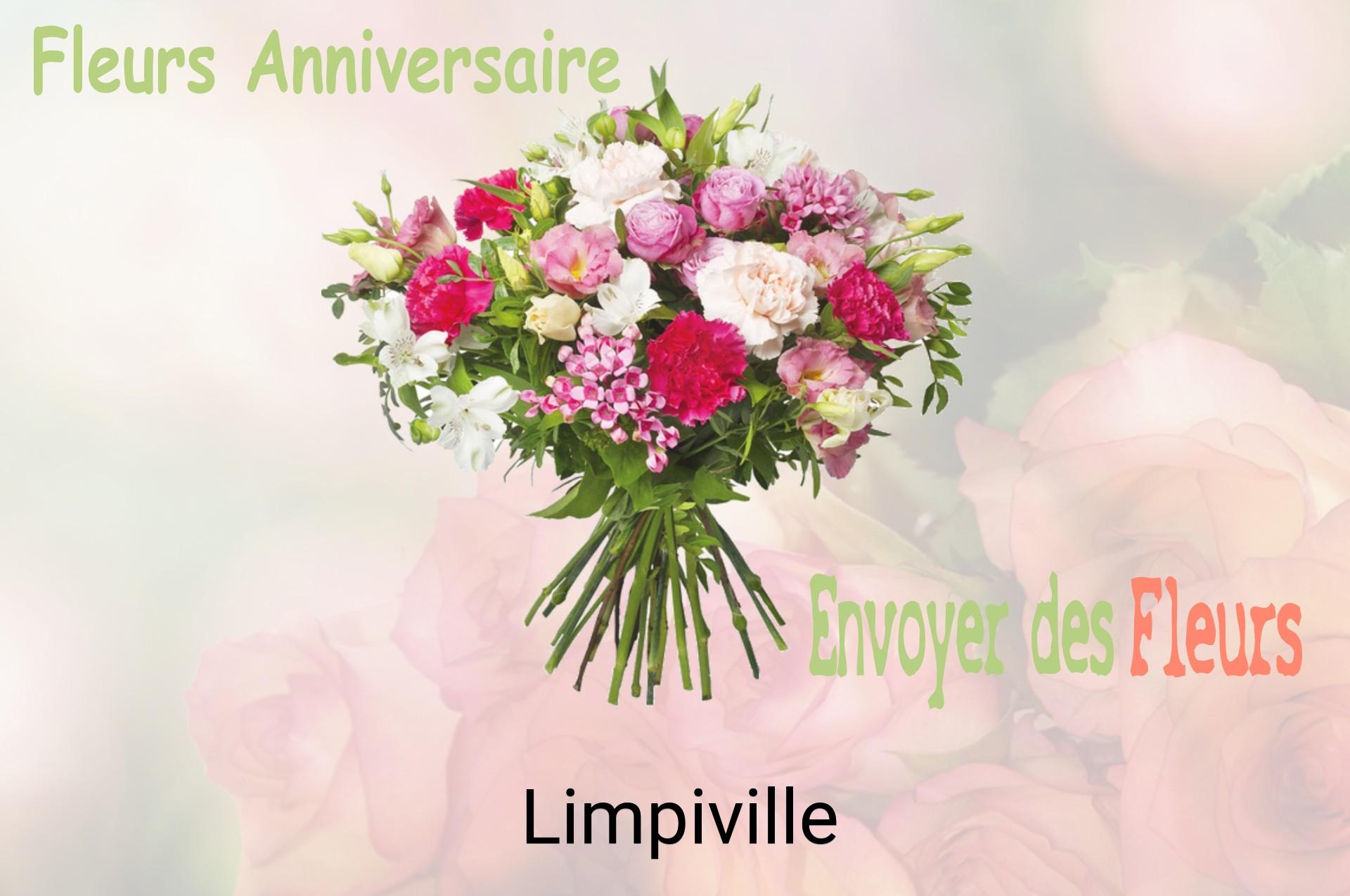 Bouquet de fleurs d’anniversaire livré à Limpiville